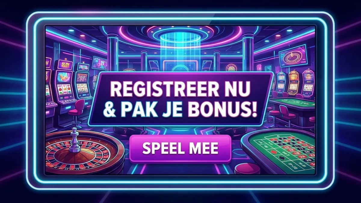 Registreren met bonus